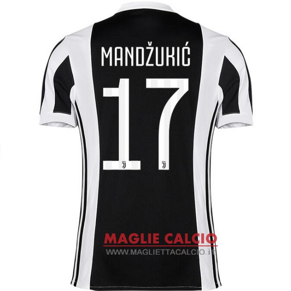 nuova maglietta juventus 2017-2018 mandzukic 17 prima